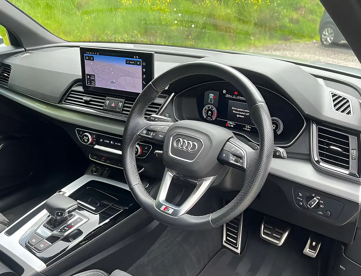 Used 2021 Audi Q5 S Line Floret Silver - Interior and Exterior details 12