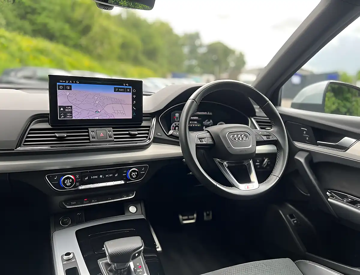 Used 2021 Audi Q5 S Line Floret Silver - Interior and Exterior details 16