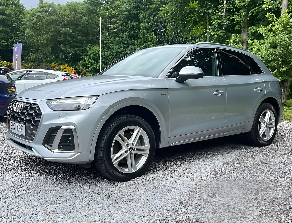 Used 2021 Audi Q5 S Line Floret Silver - Interior and Exterior details 7