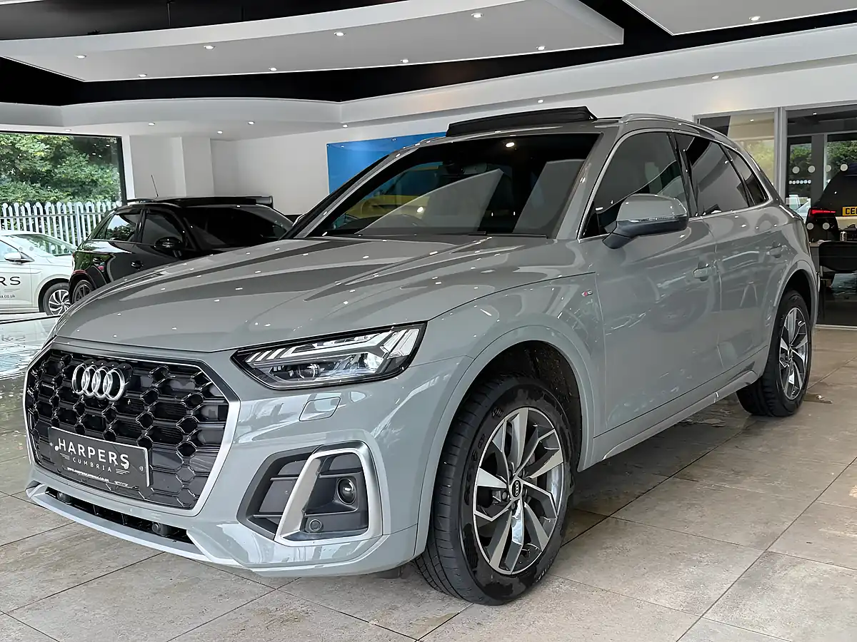 Used 2021 Audi Q5 S Line Grey - Interior and Exterior details 3