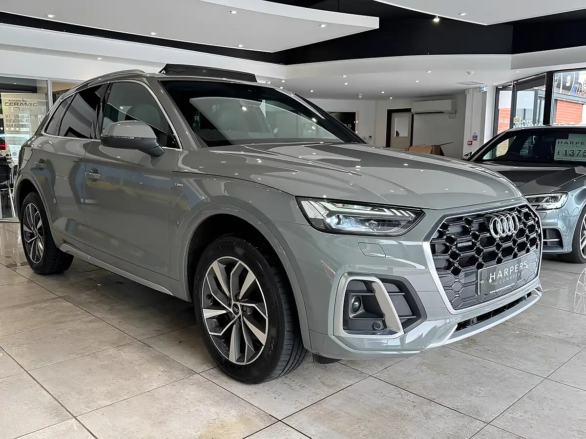 Used 2021 Audi Q5 S Line Grey - Interior and Exterior details 7
