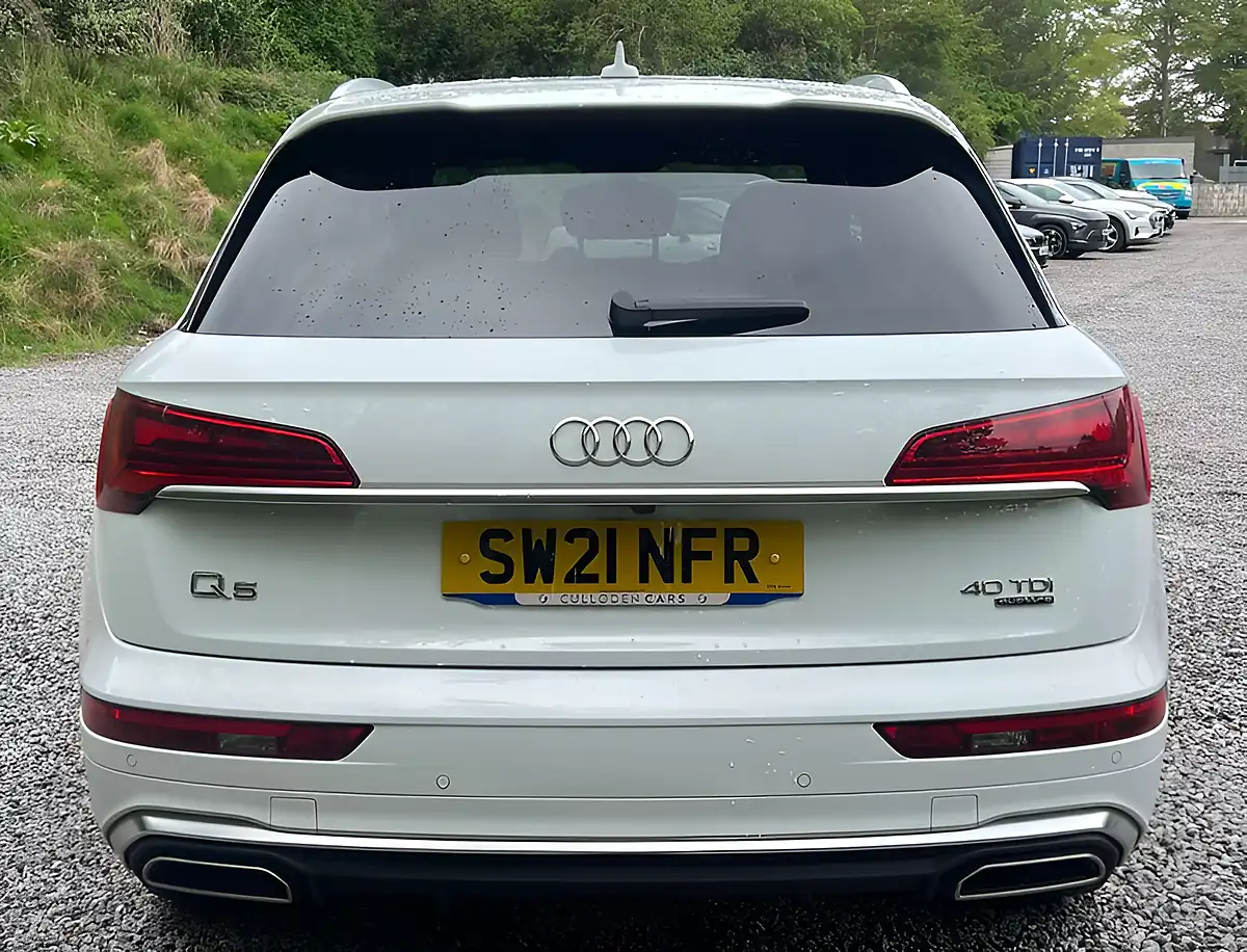 Used 2021 Audi Q5 S Line Ibis White - Interior and Exterior details 4