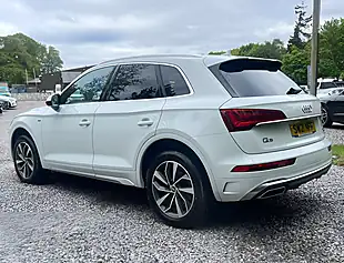 Used 2021 Audi Q5 S Line Ibis White - Interior and Exterior details 5