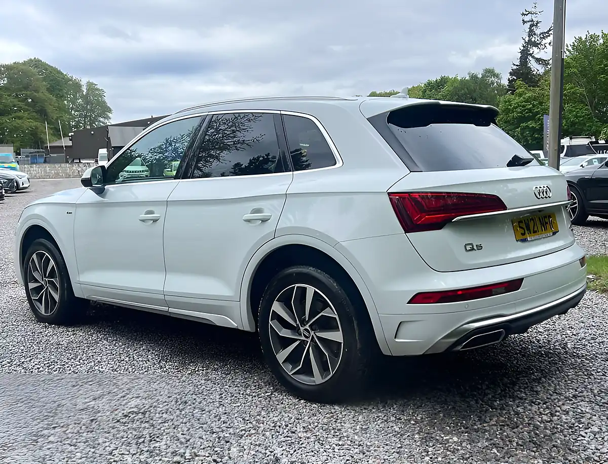 Used 2021 Audi Q5 S Line Ibis White - Interior and Exterior details 5