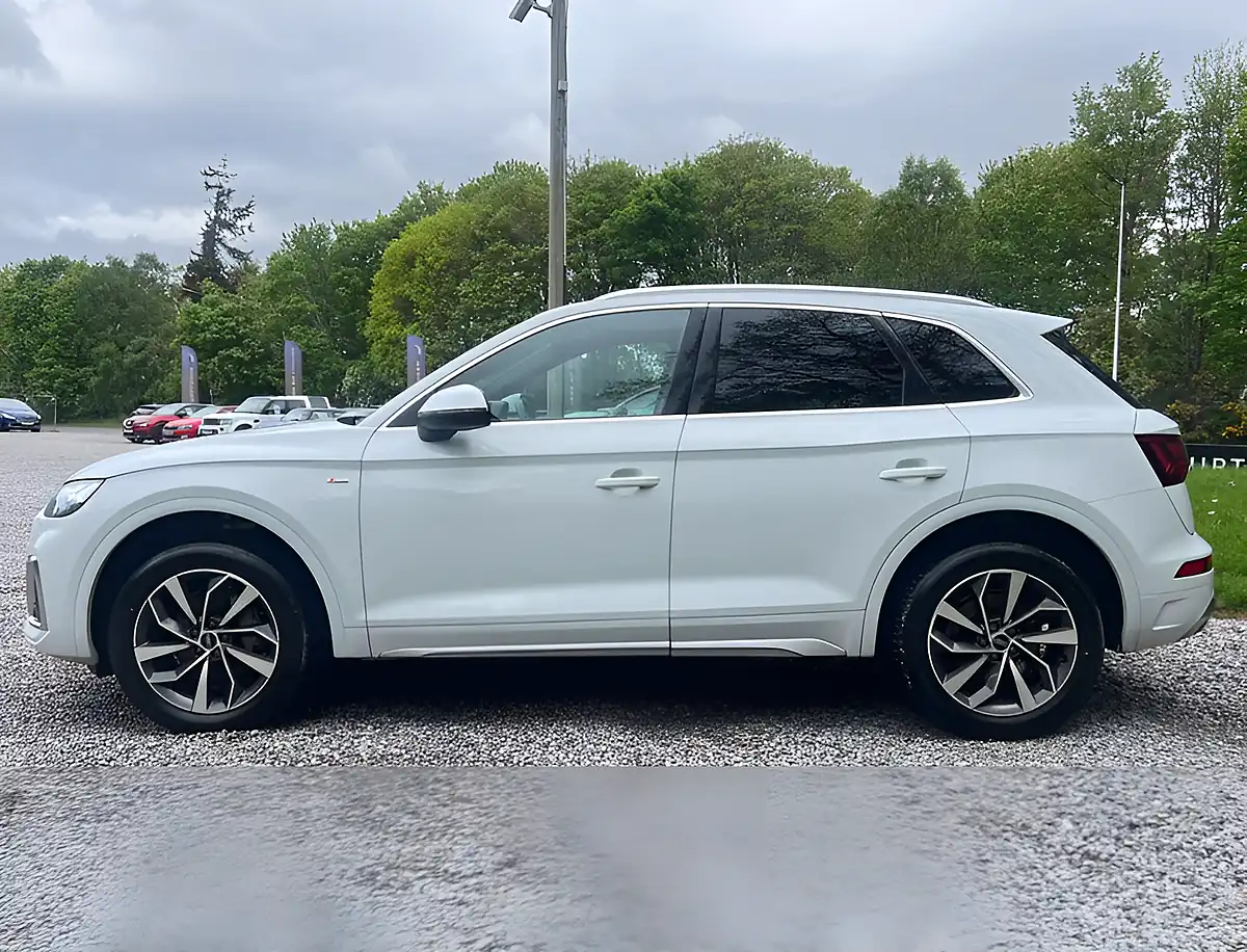 Used 2021 Audi Q5 S Line Ibis White - Interior and Exterior details 6