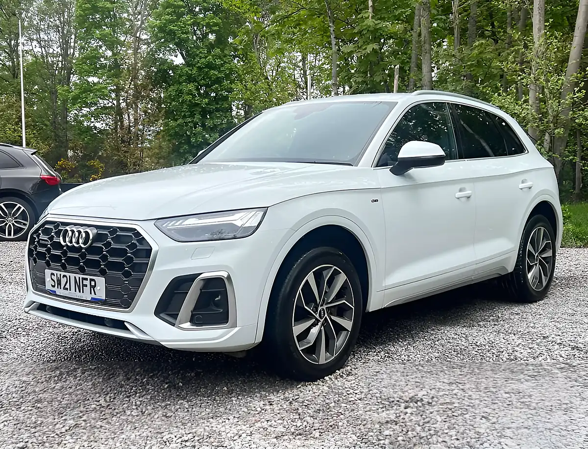 Used 2021 Audi Q5 S Line Ibis White - Interior and Exterior details 7