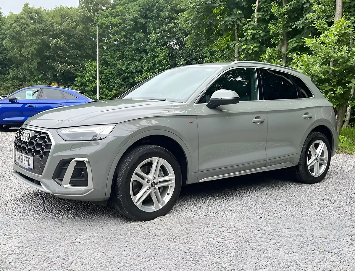Used 2021 Audi Q5 S Line Quantum Grey - Interior and Exterior details 7
