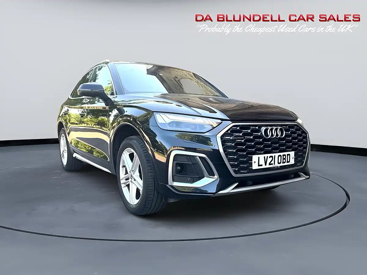 Used 2021 Audi Q5 S Line Sportback Black - Interior and Exterior details 12