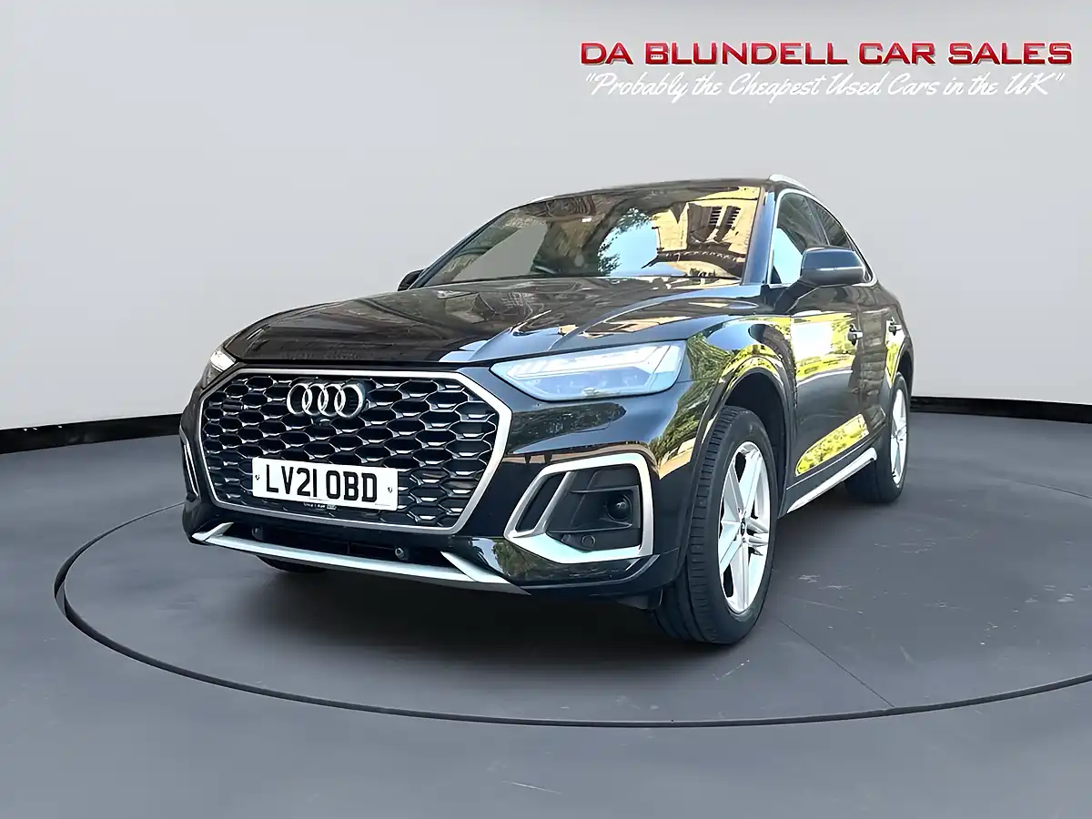 Used 2021 Audi Q5 S Line Sportback Black - Interior and Exterior details 14