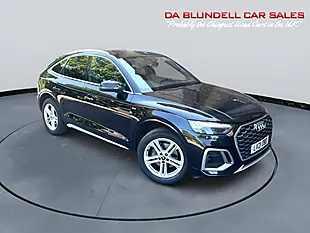 Used 2021 Audi Q5 S Line Sportback Black - Interior and Exterior details 2