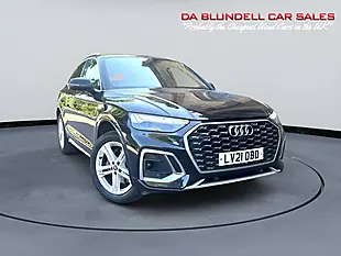 Used 2021 Audi Q5 S Line Sportback Black - Interior and Exterior details 3