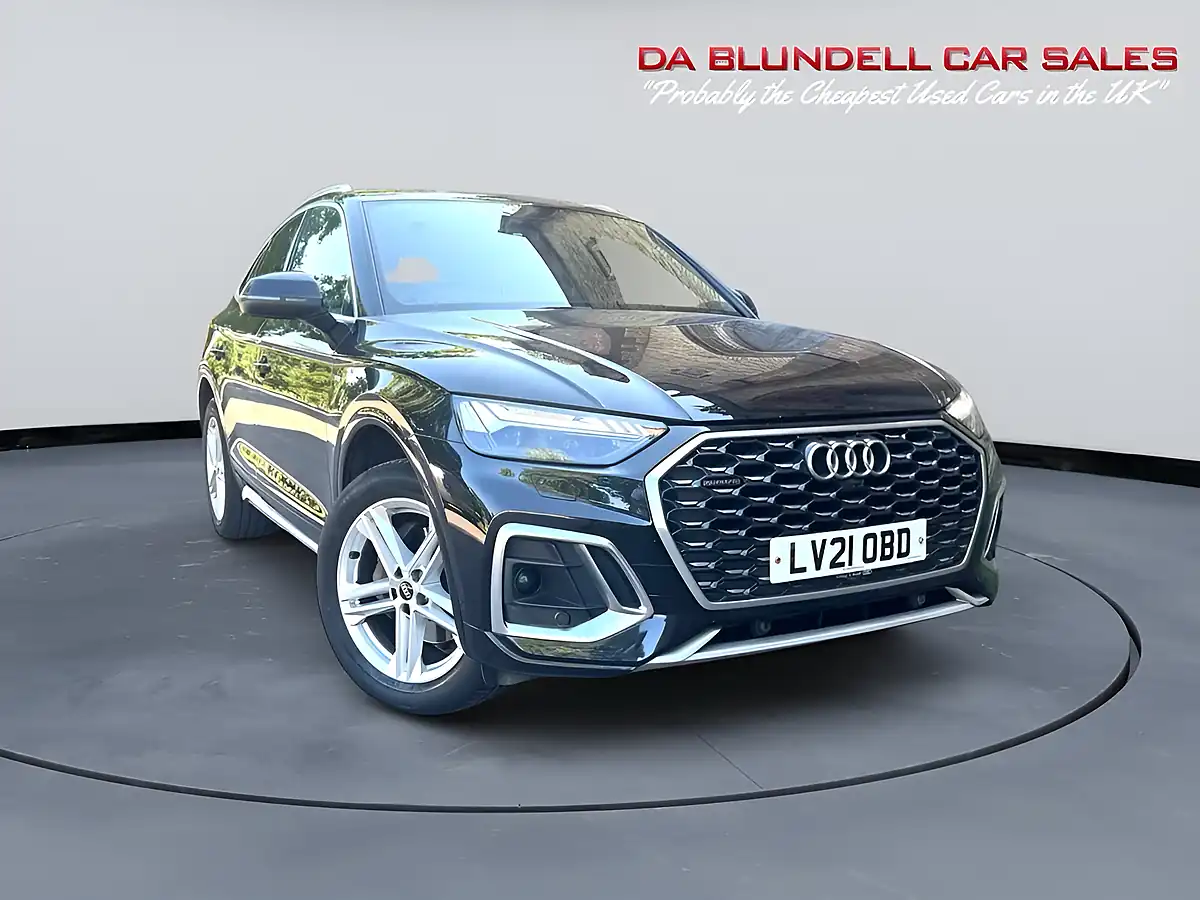 Used 2021 Audi Q5 S Line Sportback Black - Interior and Exterior details 3