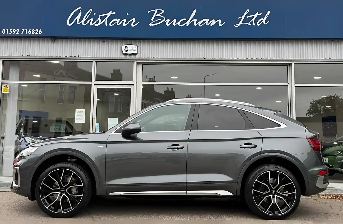 Used 2021 Audi Q5 S Line Sportback Grey - Interior and Exterior details 10