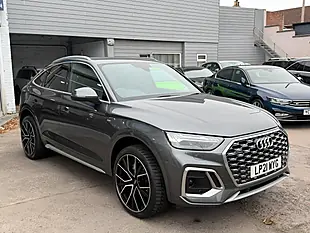 Used 2021 Audi Q5 S Line Sportback Grey - Interior and Exterior details 2