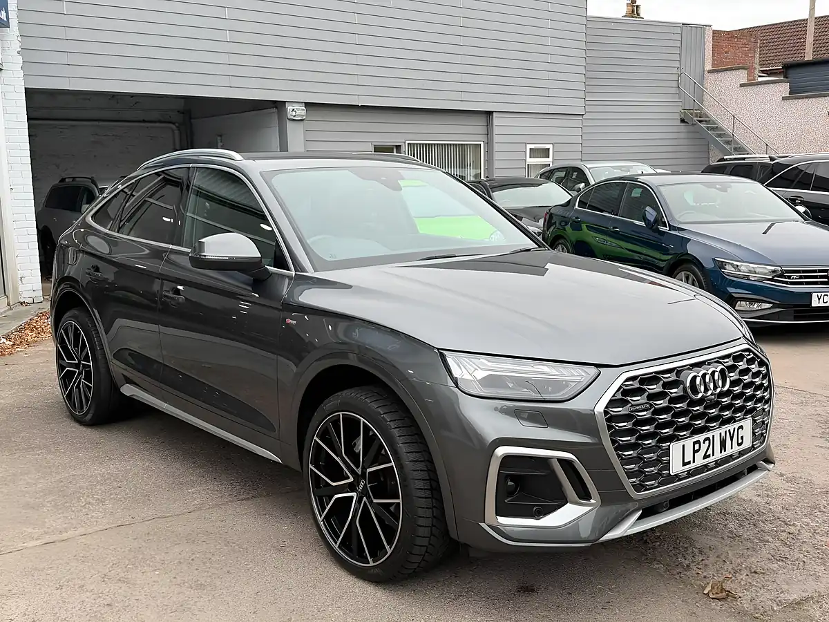 Used 2021 Audi Q5 S Line Sportback Grey - Interior and Exterior details 2