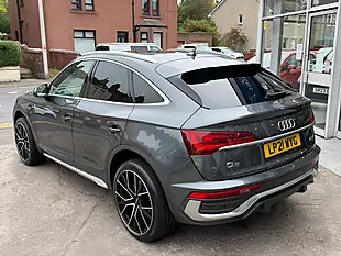 Used 2021 Audi Q5 S Line Sportback Grey - Interior and Exterior details 4