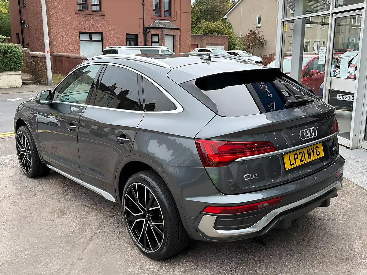 Used 2021 Audi Q5 S Line Sportback Grey - Interior and Exterior details 4