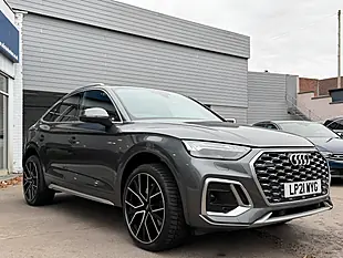 Used 2021 Audi Q5 S Line Sportback Grey - Interior and Exterior details 5