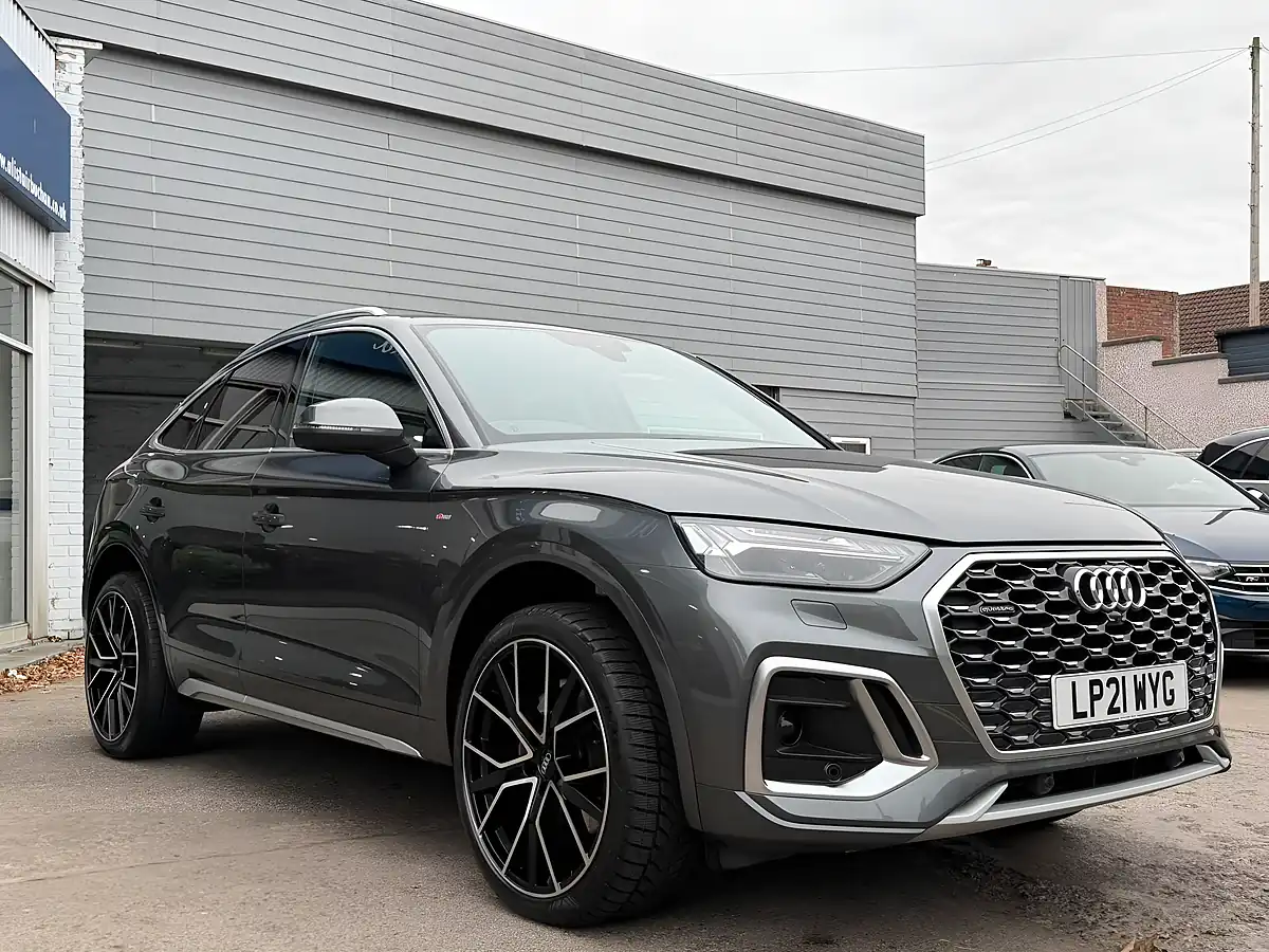 Used 2021 Audi Q5 S Line Sportback Grey - Interior and Exterior details 5