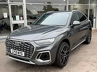 Used 2021 Audi Q5 S Line Sportback Grey - Interior and Exterior details 8