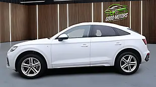 Used 2021 Audi Q5 S Line Sportback White - Interior and Exterior details 11
