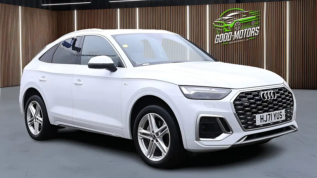 Used 2021 Audi Q5 S Line Sportback White - Interior and Exterior details 3