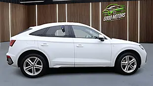 Used 2021 Audi Q5 S Line Sportback White - Interior and Exterior details 5