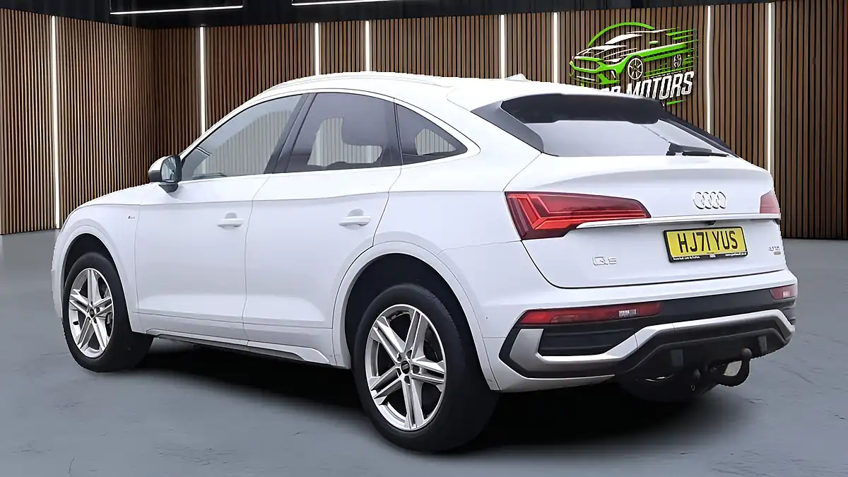 Used 2021 Audi Q5 S Line Sportback White - Interior and Exterior details 9