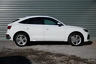 Used 2021 Audi Q5 S Line Sportback White - Interior and Exterior details 5