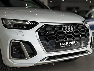 Used 2021 Audi Q5 S Line White - Interior and Exterior details 10
