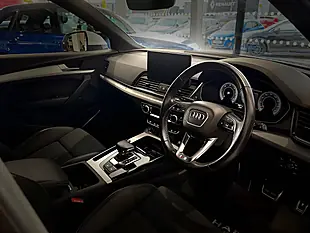 Used 2021 Audi Q5 S Line White - Interior and Exterior details 11