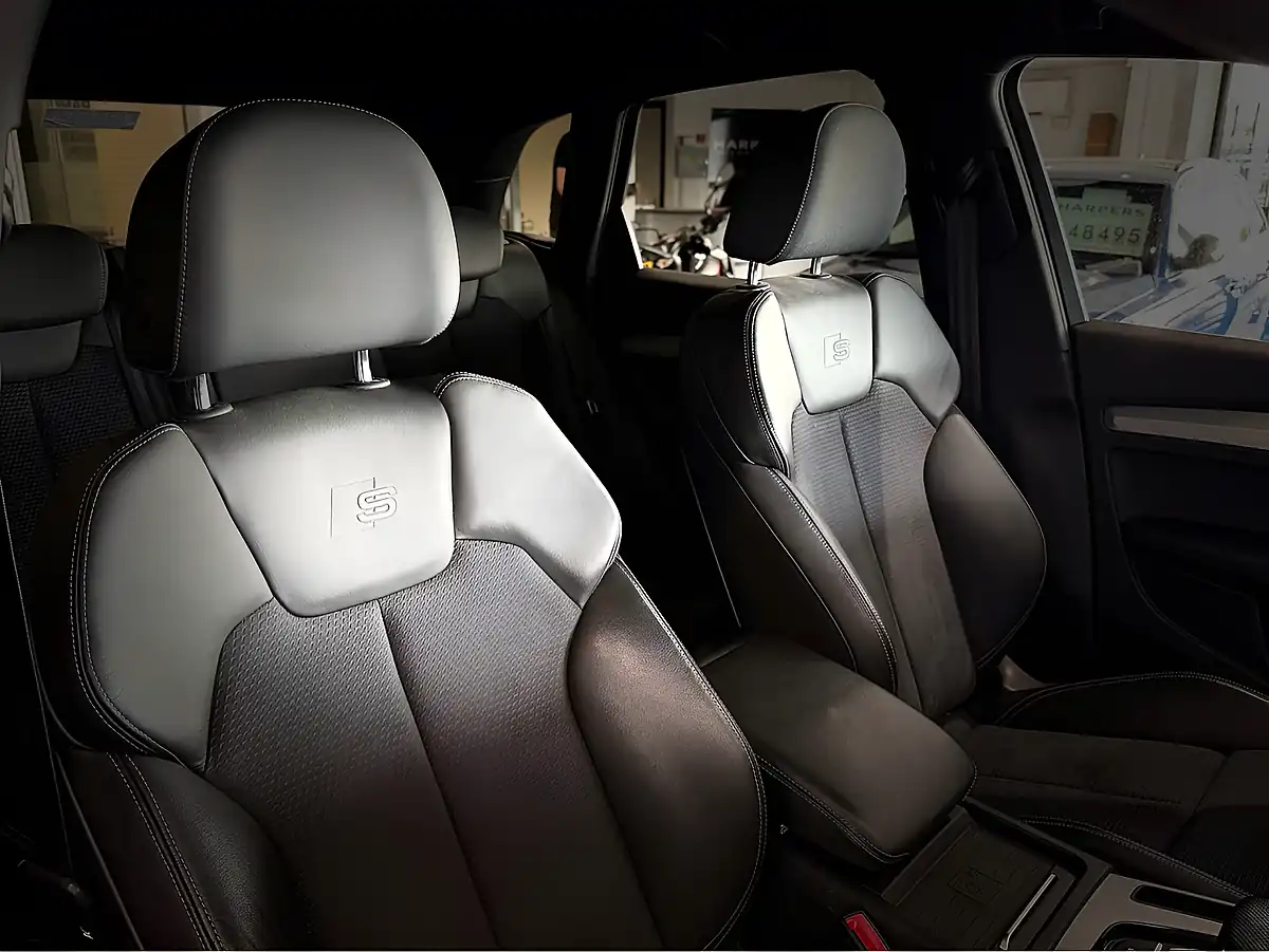 Used 2021 Audi Q5 S Line White - Interior and Exterior details 17