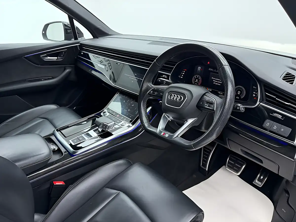 Used 2021 Audi Q7 Black Edition Floret Silver - Interior and Exterior details 10