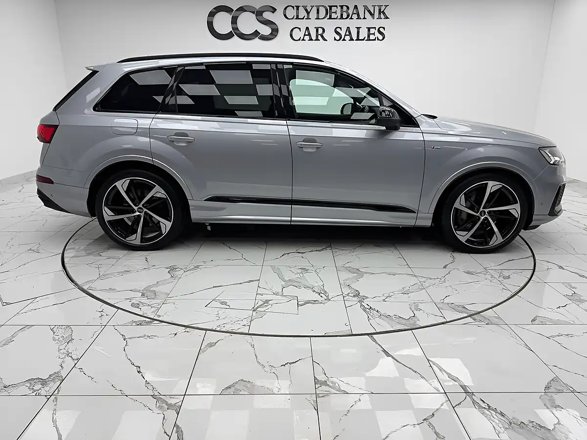 Used 2021 Audi Q7 Black Edition Floret Silver - Interior and Exterior details 2