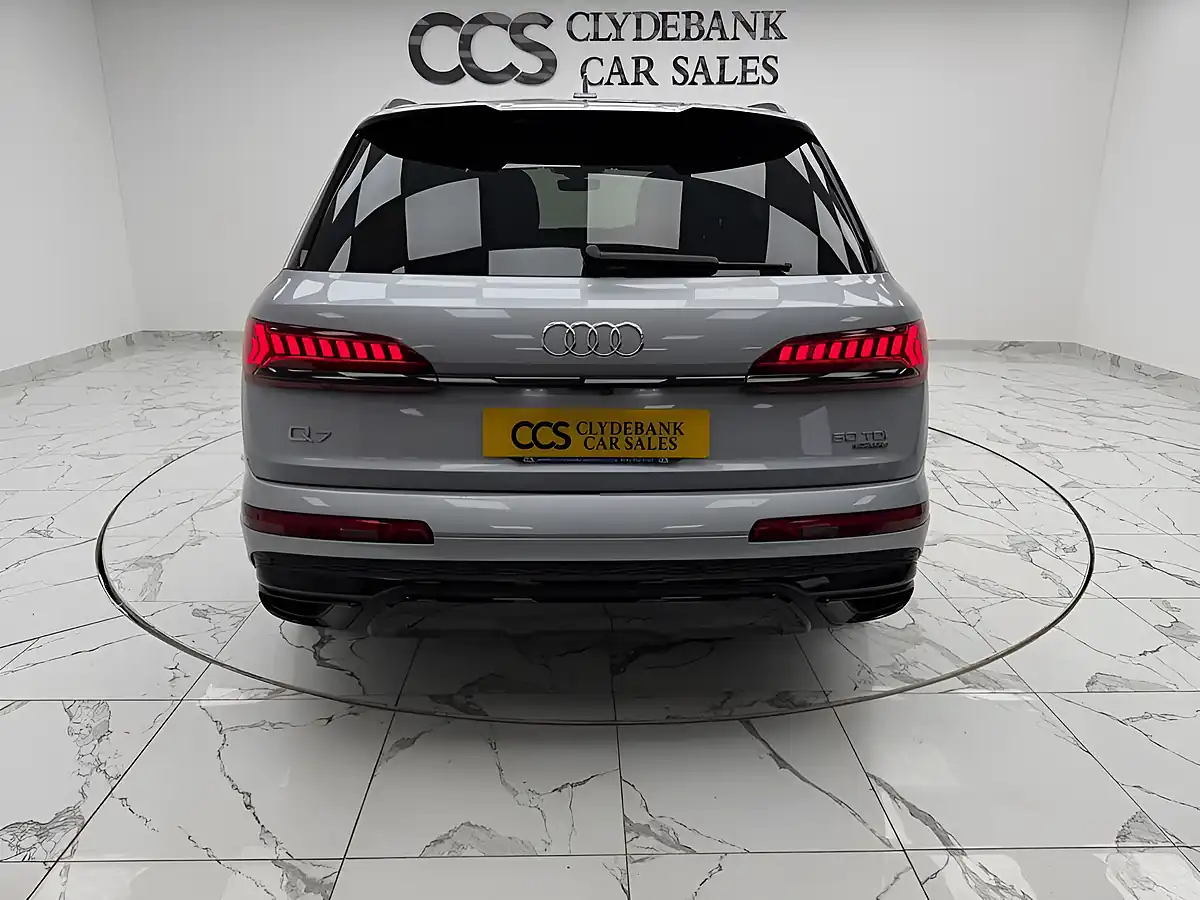 Used 2021 Audi Q7 Black Edition Floret Silver - Interior and Exterior details 4