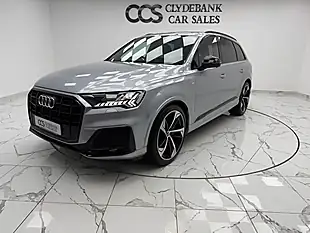 Used 2021 Audi Q7 Black Edition Floret Silver - Interior and Exterior details 7