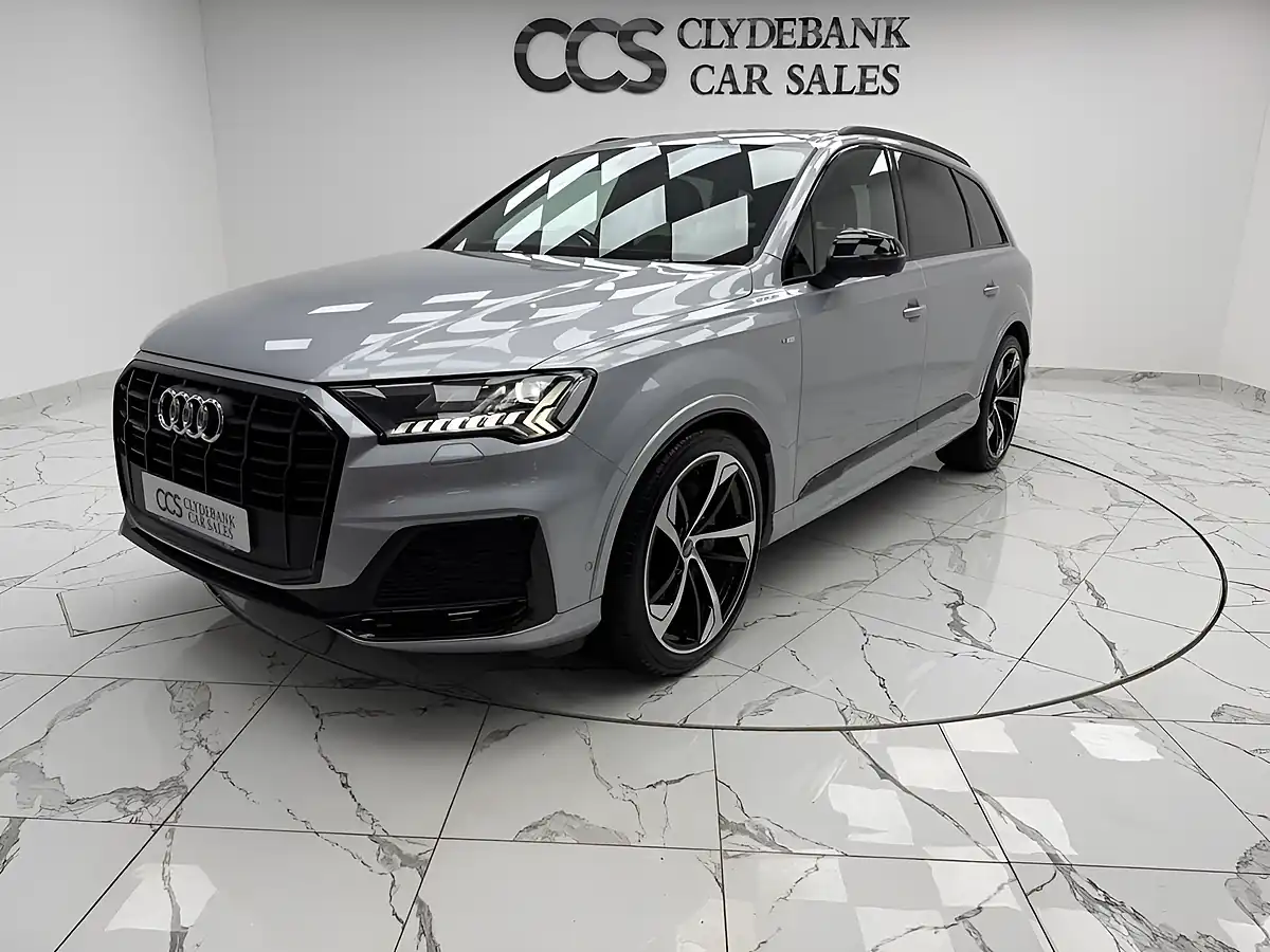 Used 2021 Audi Q7 Black Edition Floret Silver - Interior and Exterior details 7