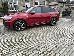 Used 2021 Audi Q7 Black Edition Matador Red - Interior and Exterior details 10