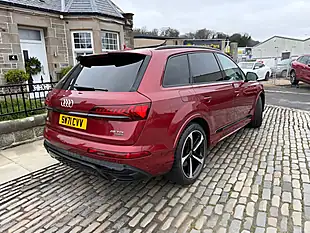 Used 2021 Audi Q7 Black Edition Matador Red - Interior and Exterior details 11