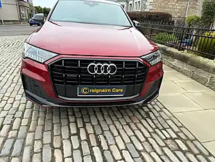 Used 2021 Audi Q7 Black Edition Matador Red - Interior and Exterior details 14