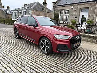 Used 2021 Audi Q7 Black Edition Matador Red - Interior and Exterior details 5