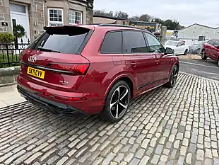 Used 2021 Audi Q7 Black Edition Matador Red - Interior and Exterior details 6