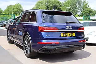 Used 2021 Audi Q7 Black Edition Navarra Blue - Interior and Exterior details 20
