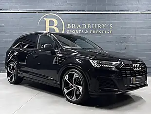 Used 2021 Audi Q7 Black Edition Orca Black Metallic - Interior and Exterior details 10
