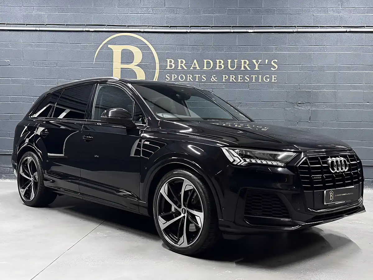 Used 2021 Audi Q7 Black Edition Orca Black Metallic - Interior and Exterior details 10