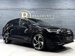 Used 2021 Audi Q7 Black Edition Orca Black Metallic - Interior and Exterior details 11