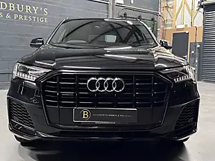 Used 2021 Audi Q7 Black Edition Orca Black Metallic - Interior and Exterior details 12