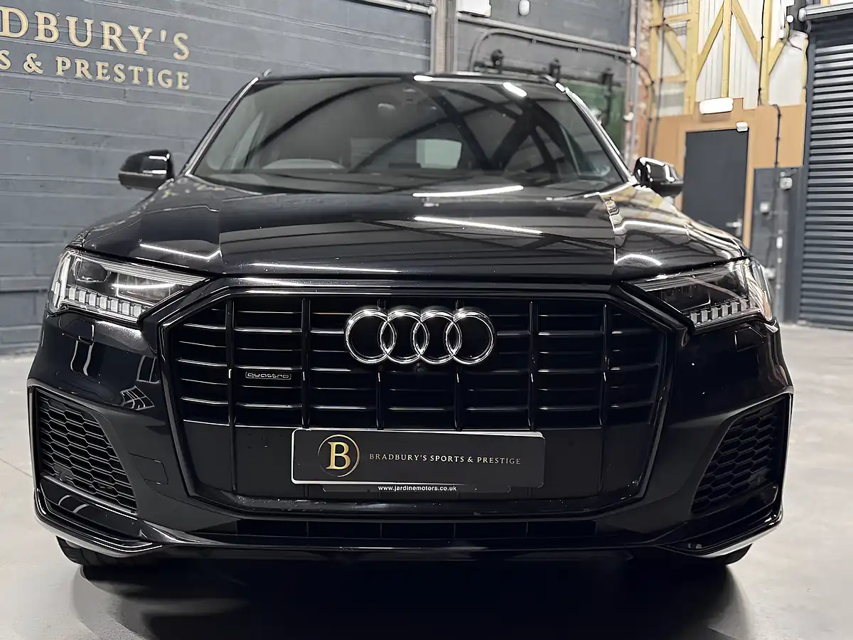 Used 2021 Audi Q7 Black Edition Orca Black Metallic - Interior and Exterior details 12