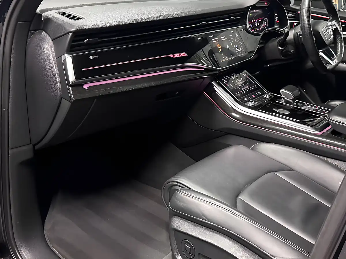 Used 2021 Audi Q7 Black Edition Orca Black Metallic - Interior and Exterior details 16