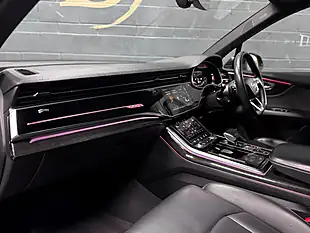 Used 2021 Audi Q7 Black Edition Orca Black Metallic - Interior and Exterior details 17